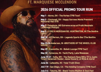 Marquiese McClendon Releases Genre-Bending Country Hip Hop Single “Back Seat”